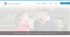 Desktop Screenshot of conceiveabilities.com